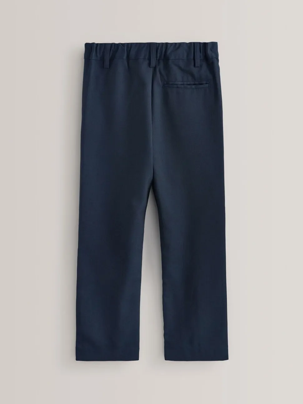 Marineblauw - Schoolbroek met rechte pijpen (3-17jaar)