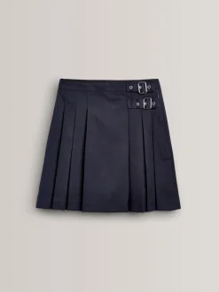 Marineblauw - Schoolkilt (3 - 16 jr)