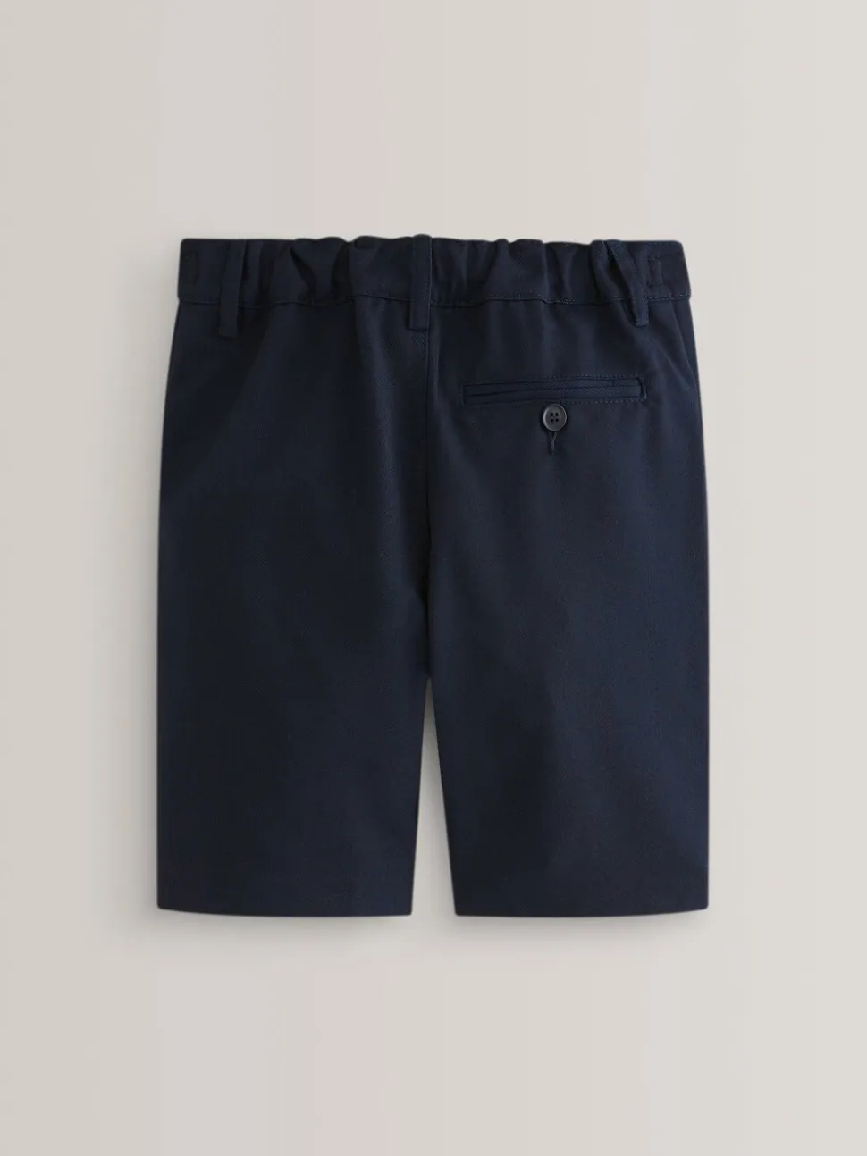 Marineblauw - Schoolshorts zonder plooien (3-14jr)