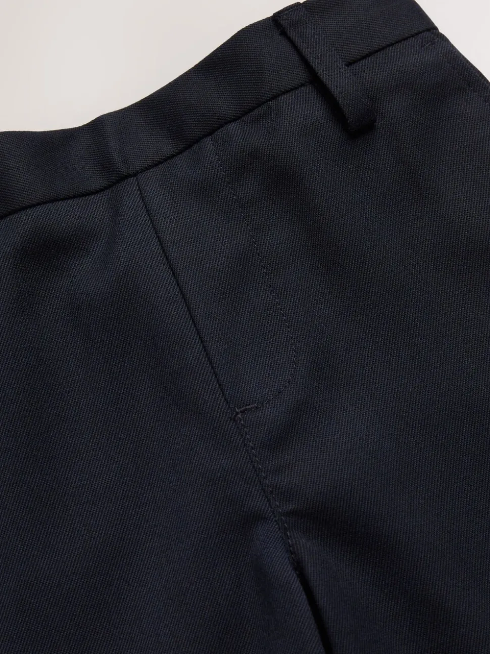 Marineblauw - Schoolshorts zonder plooien (3-14jr)