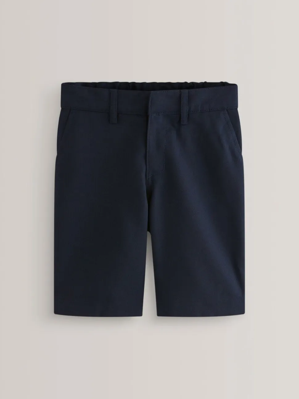 Marineblauw - Schoolshorts zonder plooien (3-14jr)