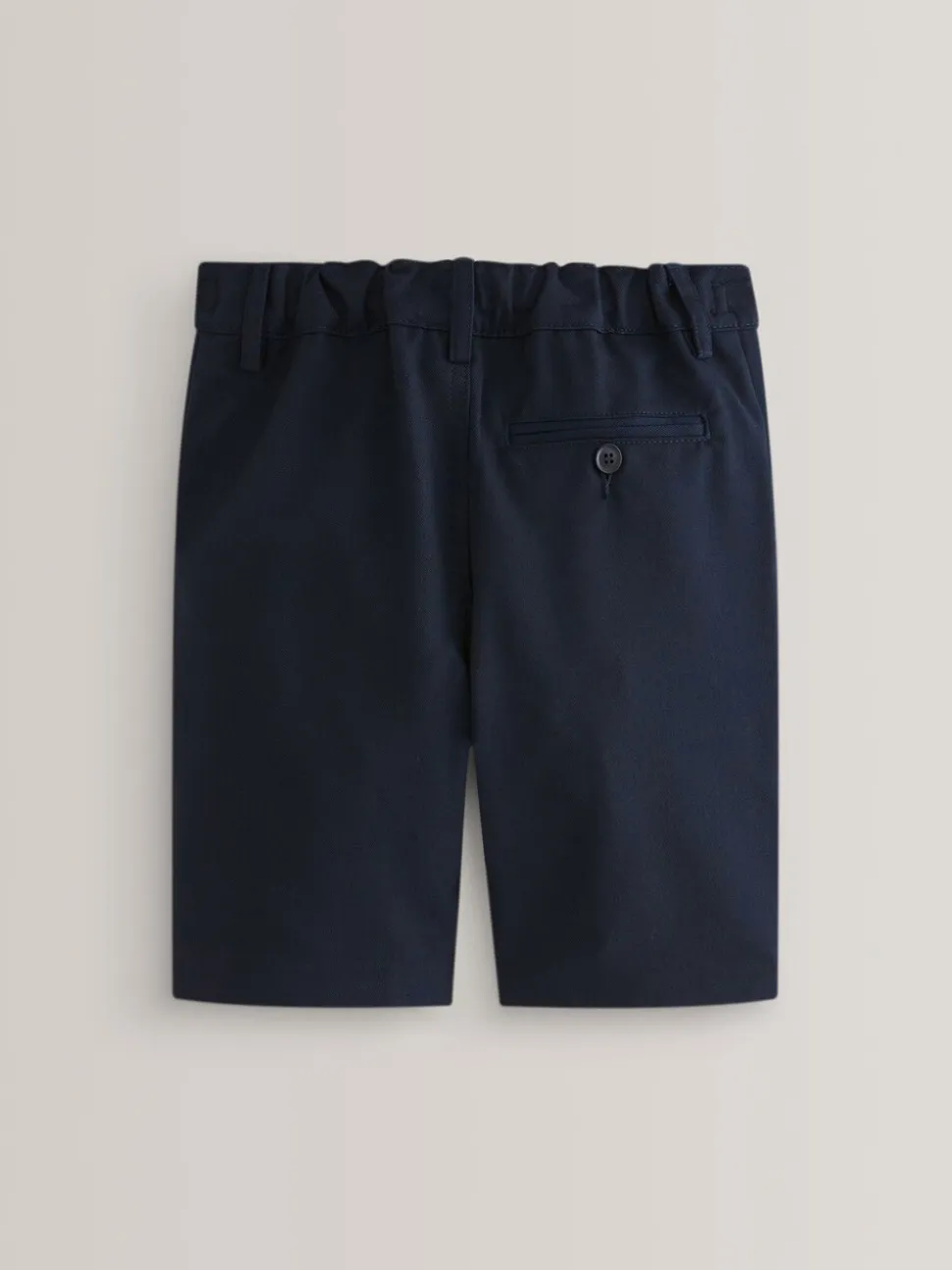 Marineblauw - Schoolshorts zonder plooien (3-14jr)