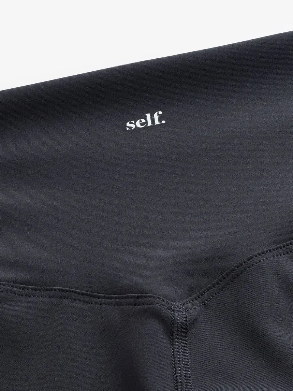 Marineblauw - self. Legging met hoge taille