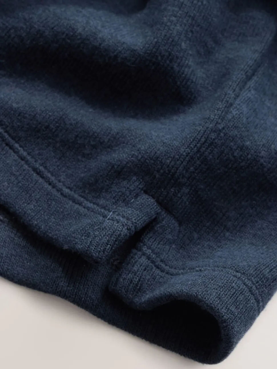 Marineblauw - Set van poloshirt met lange mouwen en joggingbroek (3mnd-7jr)