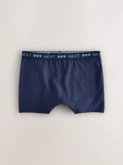 Marineblauw - Short Briefs 5 Pack (2-16yrs)