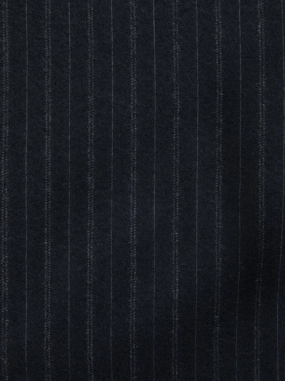 Marineblauw - Signature Stripe Empire Mills British 100% Wool Suit Jacket