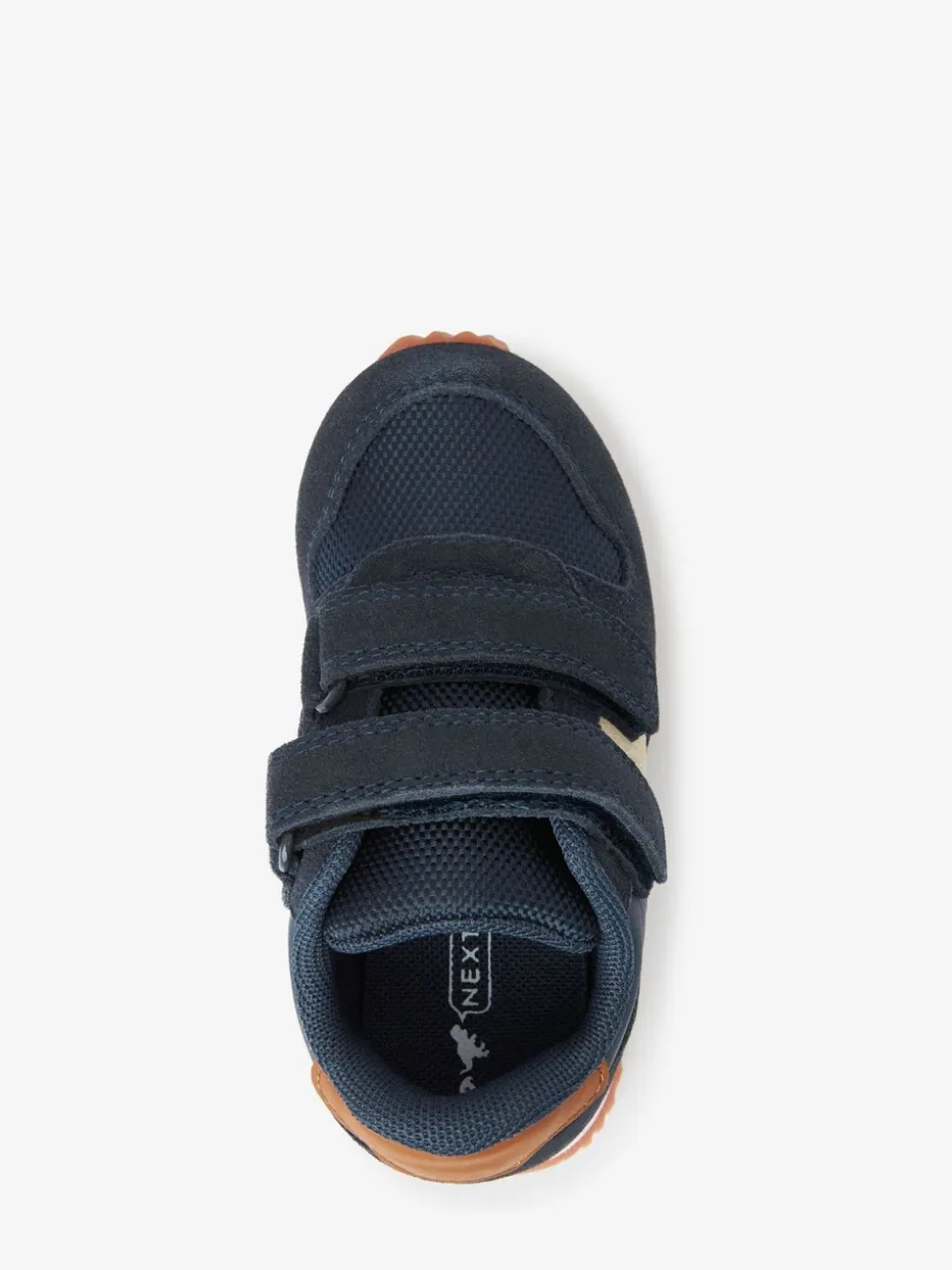 Marineblauw - Sneakers met dubbele bandjes