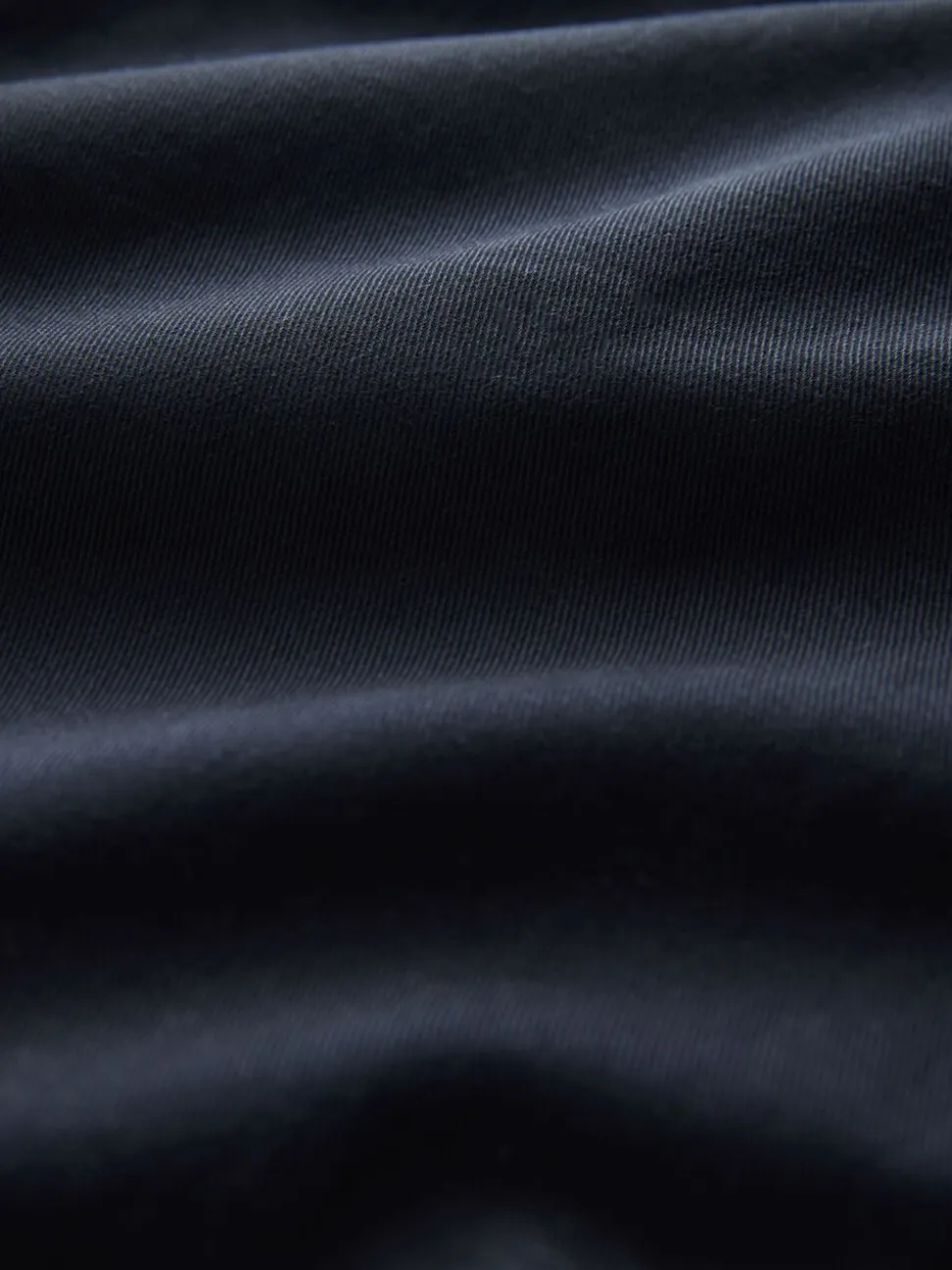 Marineblauw - Standaard toelopende pasvorm - Pleated Stretch Chinos Trousers With Elasticated Waist