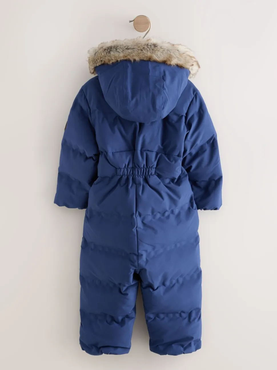 Marineblauw - Waterdicht gewatteerd sneeuwpak (3mnd-7jr)