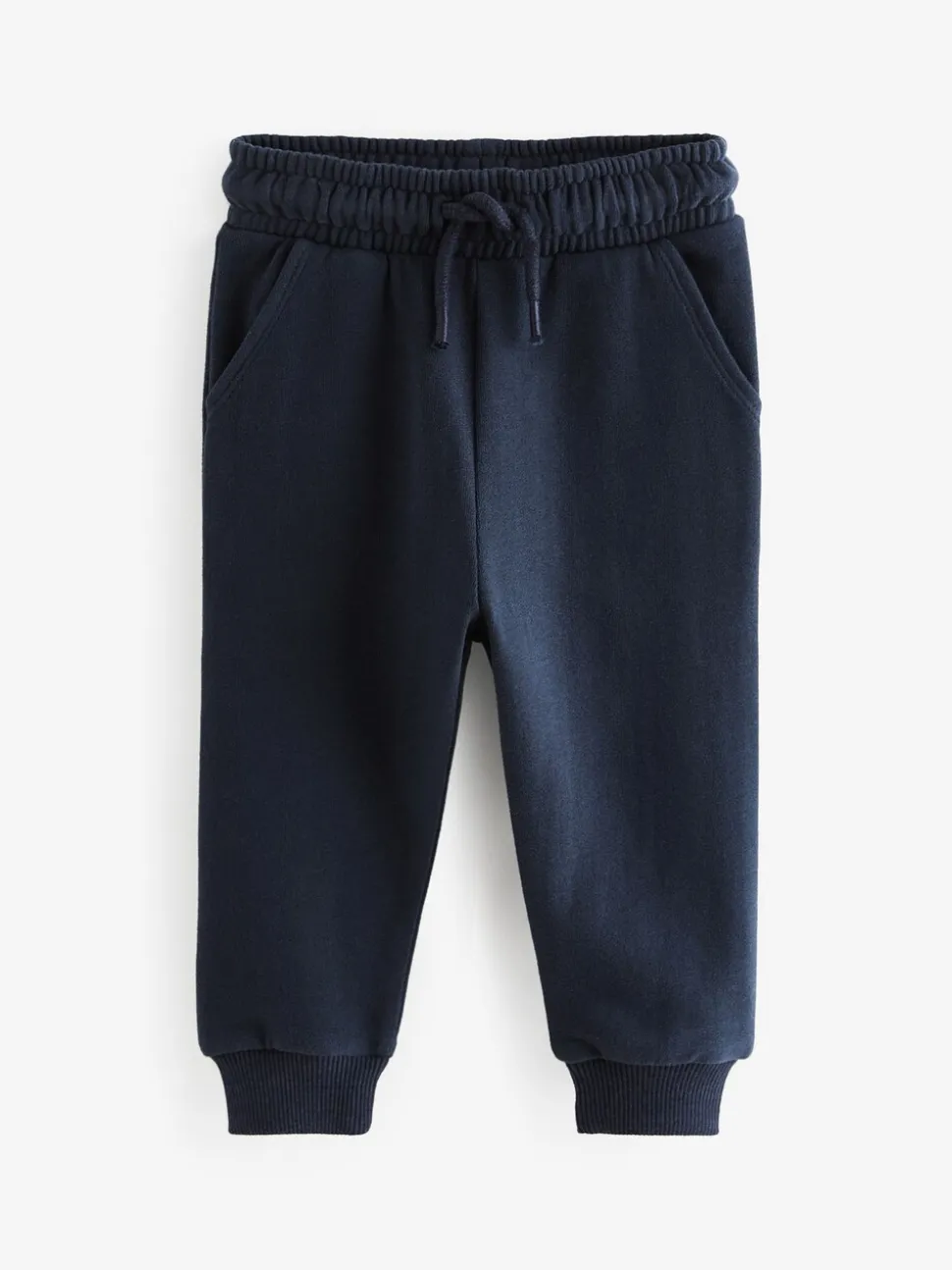 Marineblauw - Zacht aanvoelende jersey joggingbroek (3 mnd-7 jr)