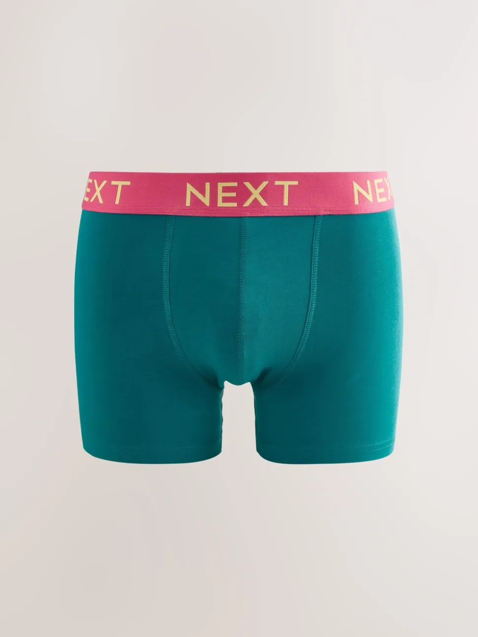 Marineblauw fel Paarse/ Oranje taillebanden - Verpakking van 10 - Katoenrijke trunk boxers