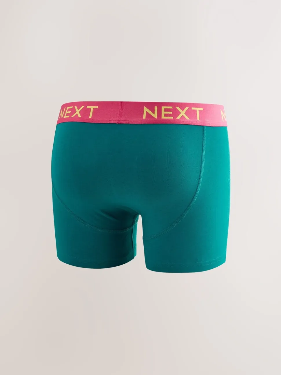 Marineblauw fel Paarse/ Oranje taillebanden - Verpakking van 10 - Katoenrijke trunk boxers
