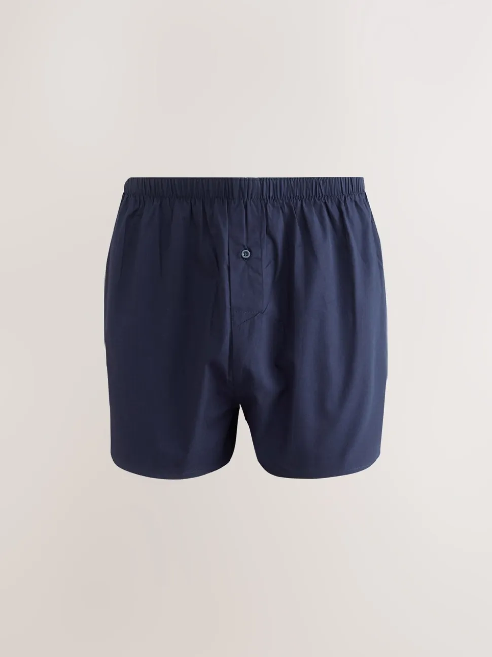 Marineblauw gemengd patroon - Verpakking van 8 - Geweven boxershorts van puur katoen
