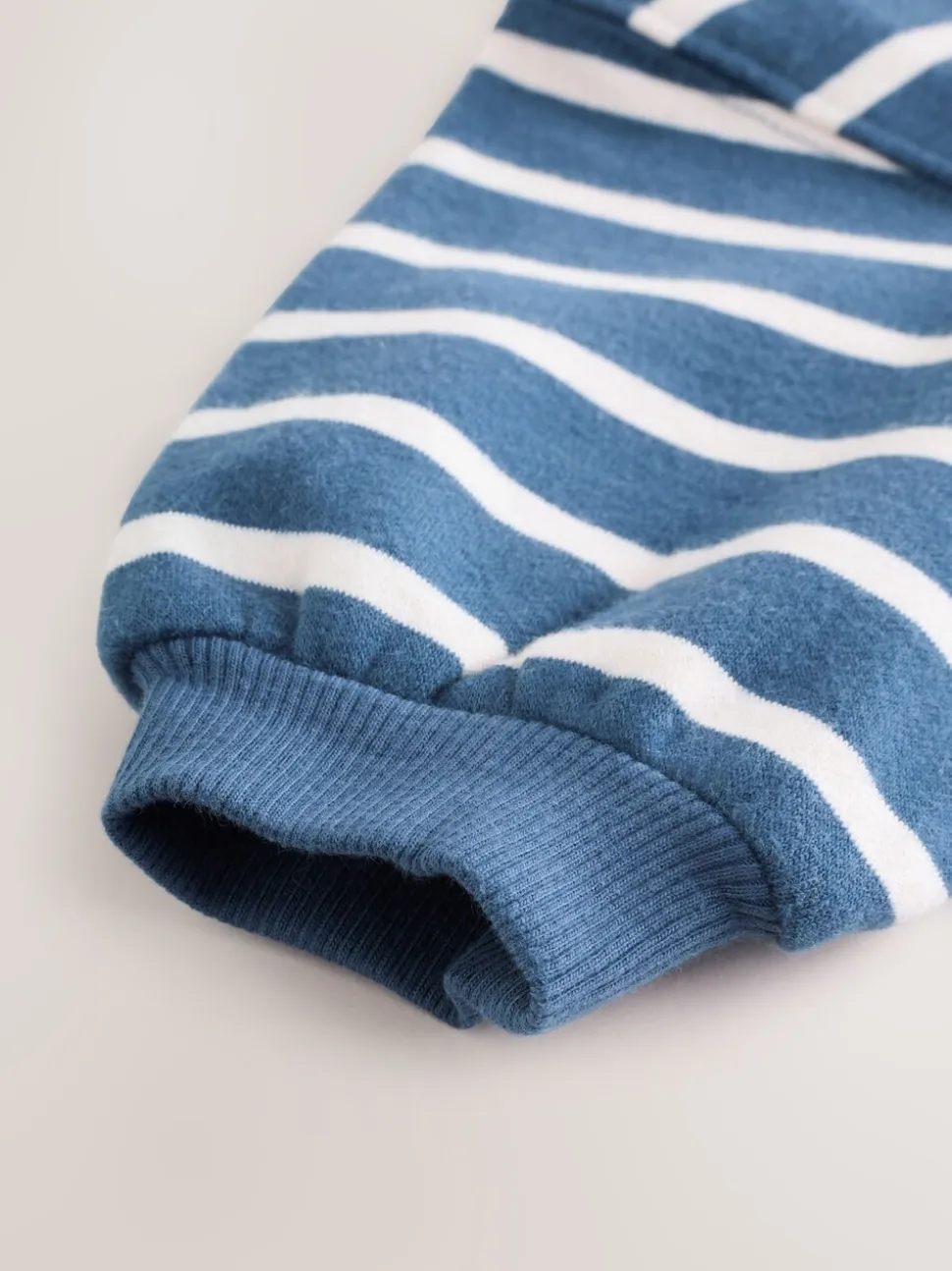 Marineblauw gestreept met personages - Set met sweatshirt en legging (3 mnd-7 jr)