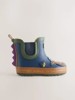 Marineblauw Gruffalo - Warme gevoerde enkellaarzen