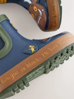 Marineblauw Gruffalo - Warme gevoerde enkellaarzen