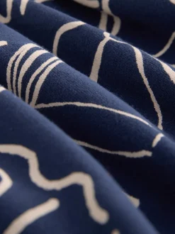 Marineblauw met strikjes - Sweaterjurk (3 mnd-7 jr)