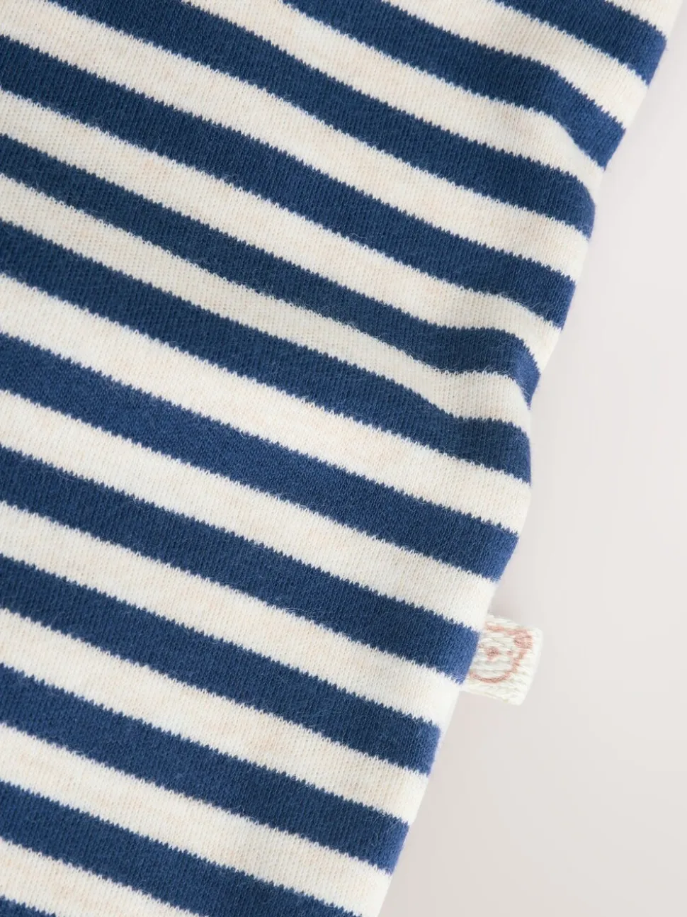 Marineblauw streep Mummys Little Cub - Baby Family-pyjama (0-2jr)