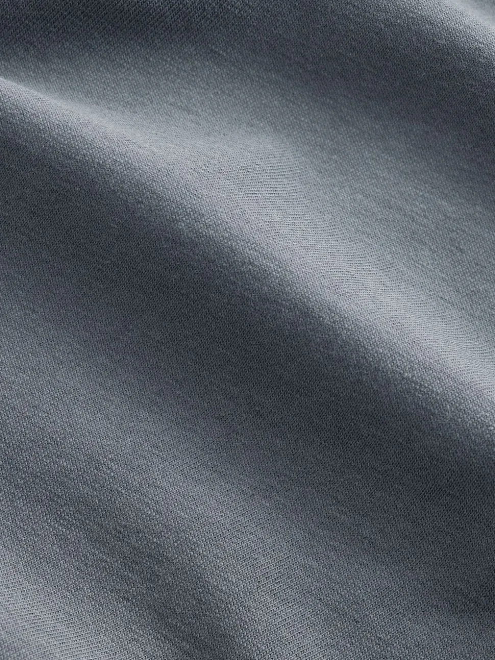Marineblauw/bruin/grijs/wit/saliegroen - Normale Pasvorm - Set van 5 jersey poloshirts met korte mouwen