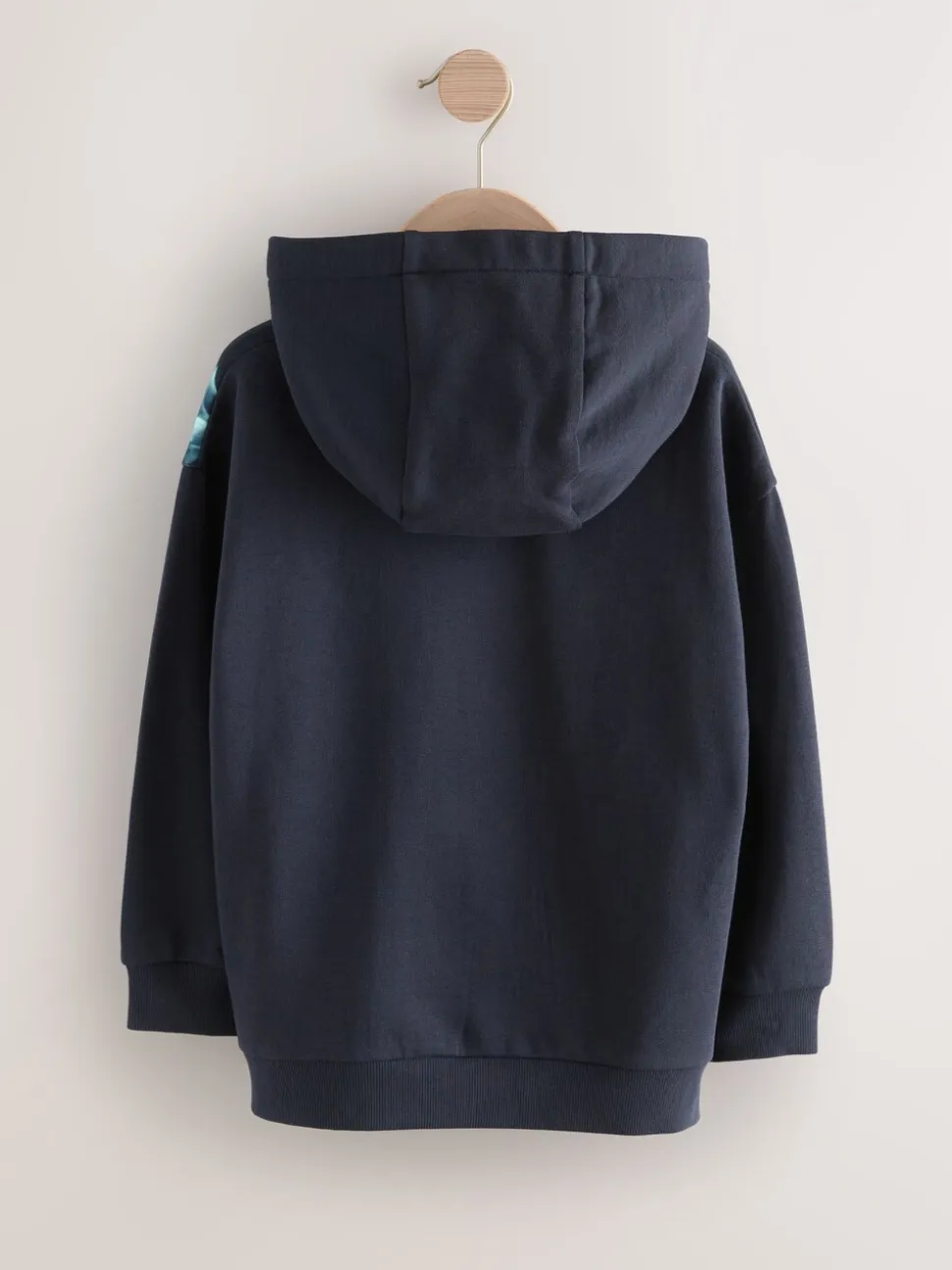 Marineblauwe controller - Grafische print hoodie voor oudere jongens (3-16jaar)