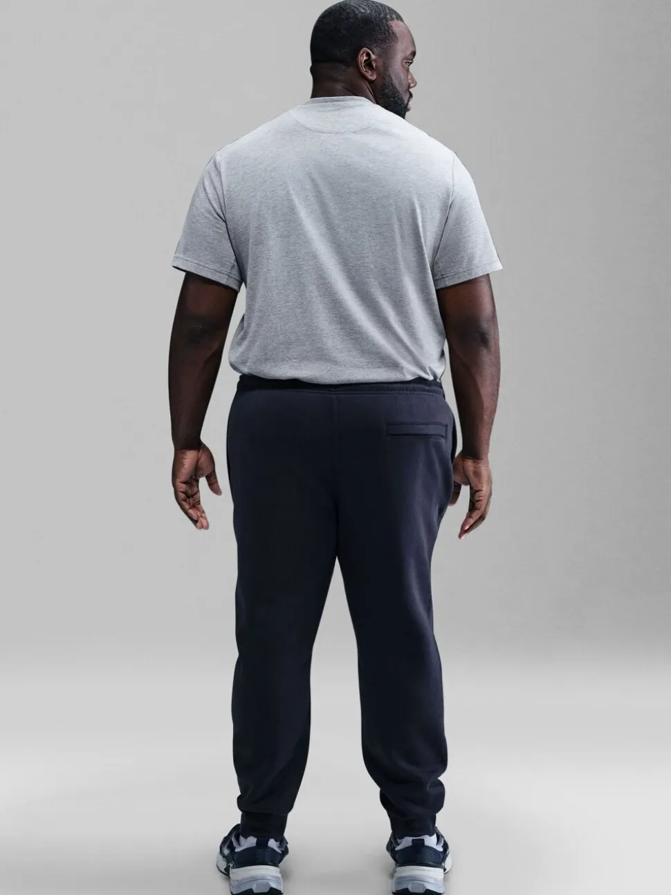 Marineblauwe Obsidian - Nike Club fleece joggingbroek
