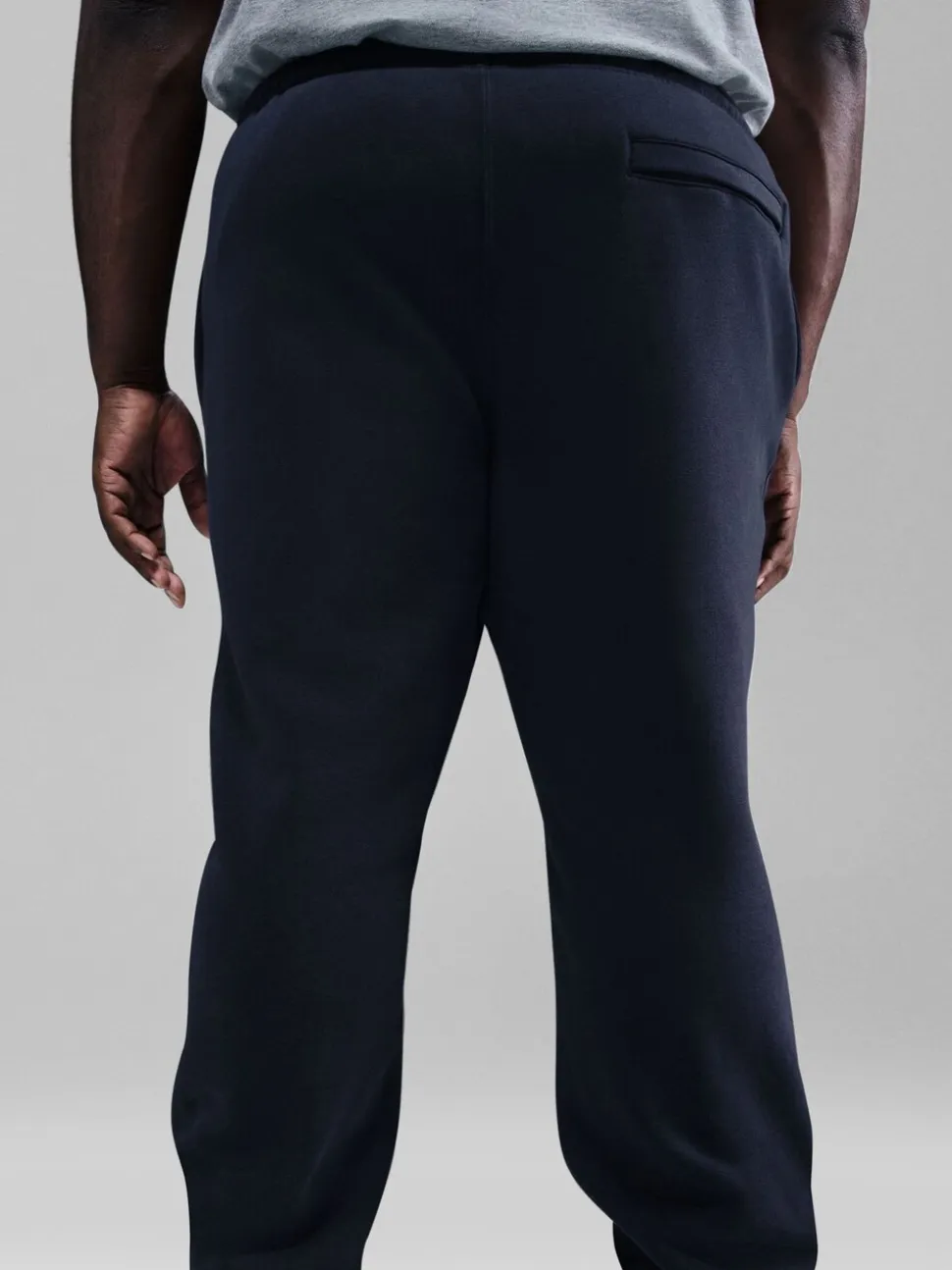 Marineblauwe Obsidian - Nike Club fleece joggingbroek