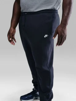 Marineblauwe Obsidian - Nike Club fleece joggingbroek