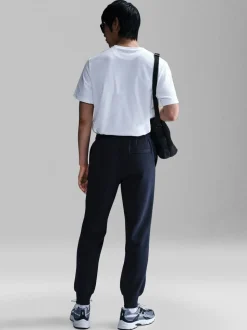 Marineblauwe Obsidian - Nike Club fleece joggingbroek