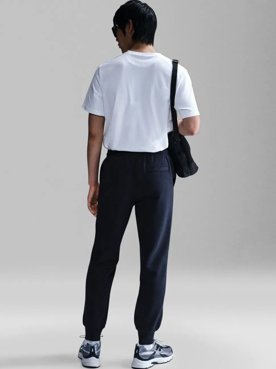 Marineblauwe Obsidian - Nike Club fleece joggingbroek