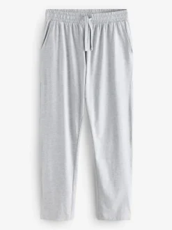 Marineblauw/grijs - Jersey pyjamaset met lange mouwen