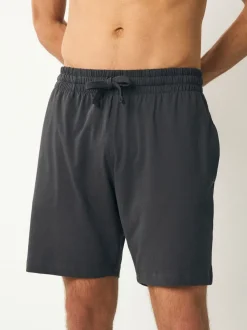 Marineblauw/grijs - Set van 3 jersey pyjamashorts