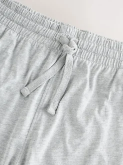 Marineblauw/grijs - Set van 3 jersey pyjamashorts