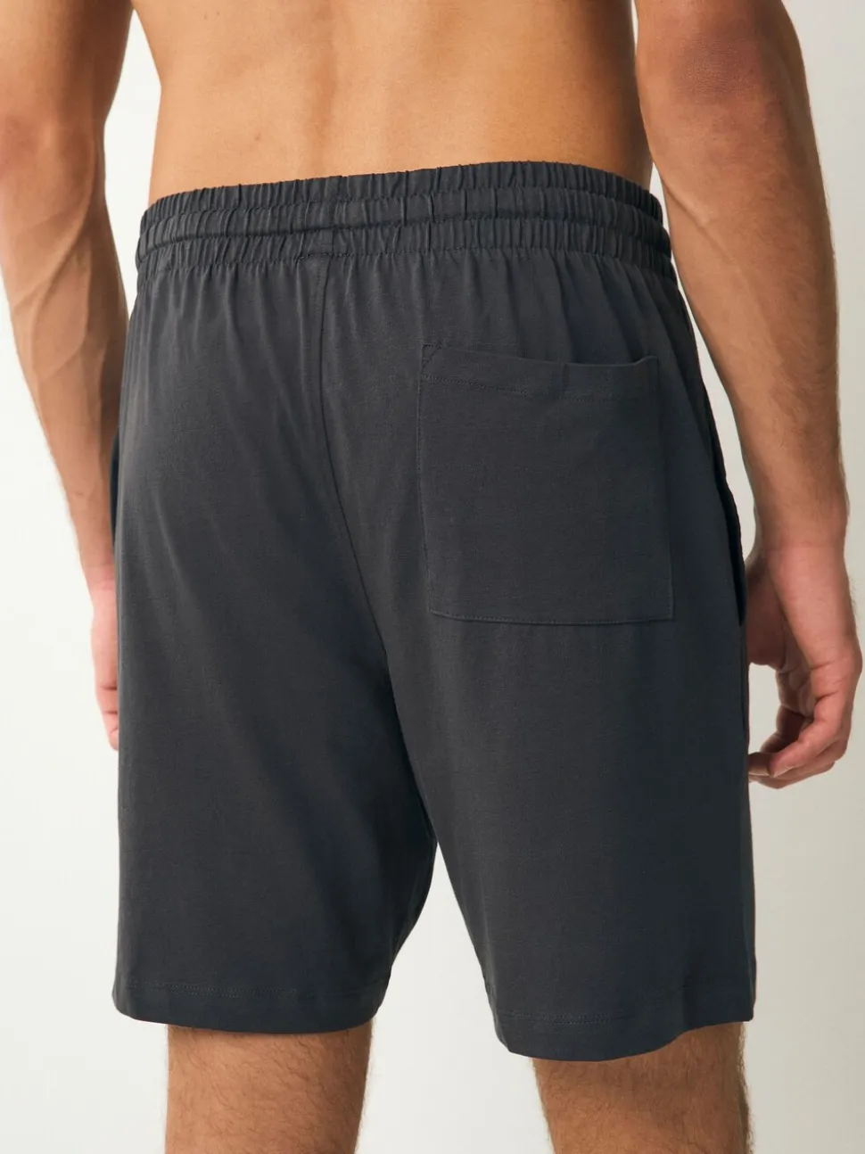 Marineblauw/grijs - Set van 3 jersey pyjamashorts