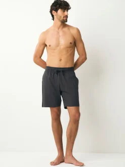 Marineblauw/grijs - Set van 3 jersey pyjamashorts