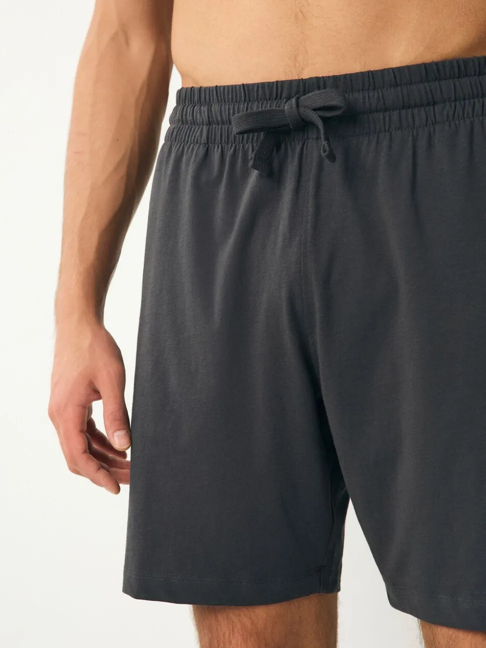 Marineblauw/grijs - Set van 3 jersey pyjamashorts
