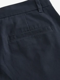 Marineblauw/grijs antraciet - Slim Fit - Stretch chino's verpakking van 2