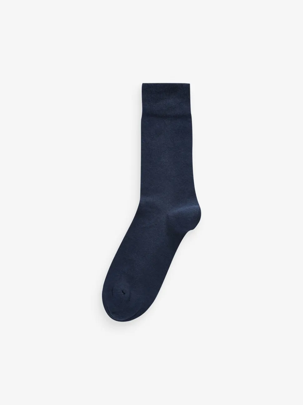 Marineblauw/grijs met motief - Verpakking van 12 - Herensokken met hoog katoengehalte