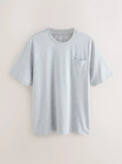Marineblauw/grijs/blauw - Set van 3 jersey pyjamashorts