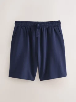 Marineblauw/grijs/zwart - Loopback Soft Touch Shorts 3 Pack
