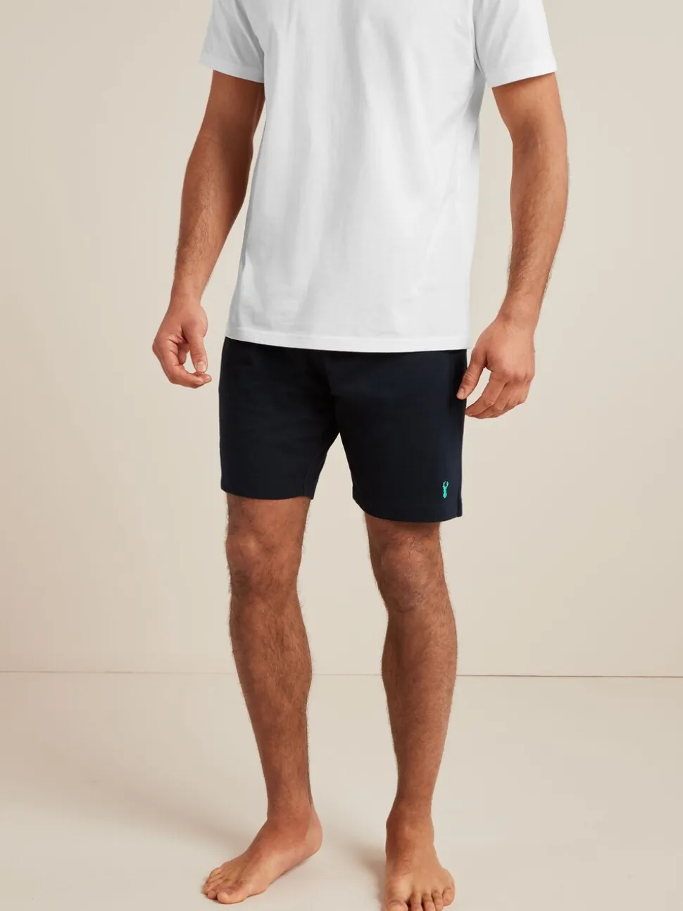 Marineblauw/grijs/zwart - Loopback Soft Touch Shorts 3 Pack