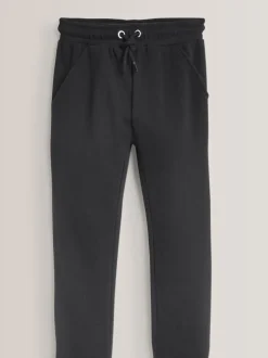 Marineblauw/grijs/zwart - Verpakking van 3 zachte jersey joggingbroeken met normale pasvorm (3-16jr)