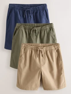 Marineblauw/kaki - Short (3-16 jr)