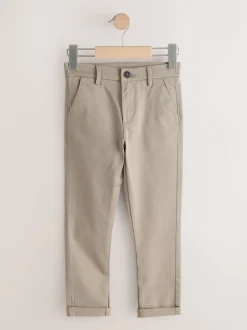 Marineblauw/kiezelkleurig - Stretch skinny chino's verpakking van 2 (3-17jr)