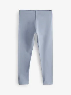 Marineblauw/roze/saliegroen/denimblauw - Verpakking van 5 leggings (3-16 jr)