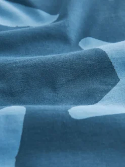 Marineblauw/wit met sterren - Verpakking van 3 korte pyjama's (9mnd -12jr)