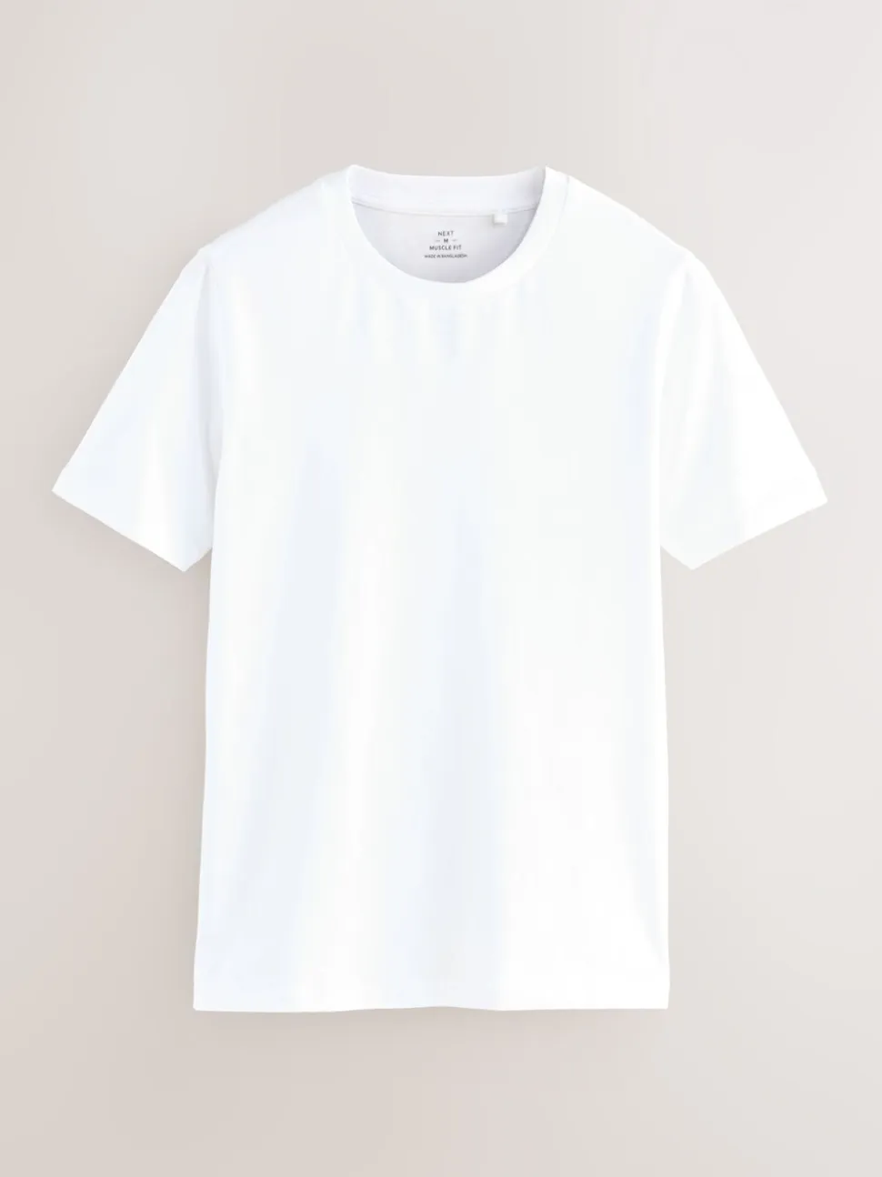 Marineblauw/wit/zwart - Muscle fit essentiële T-shirts 3 set