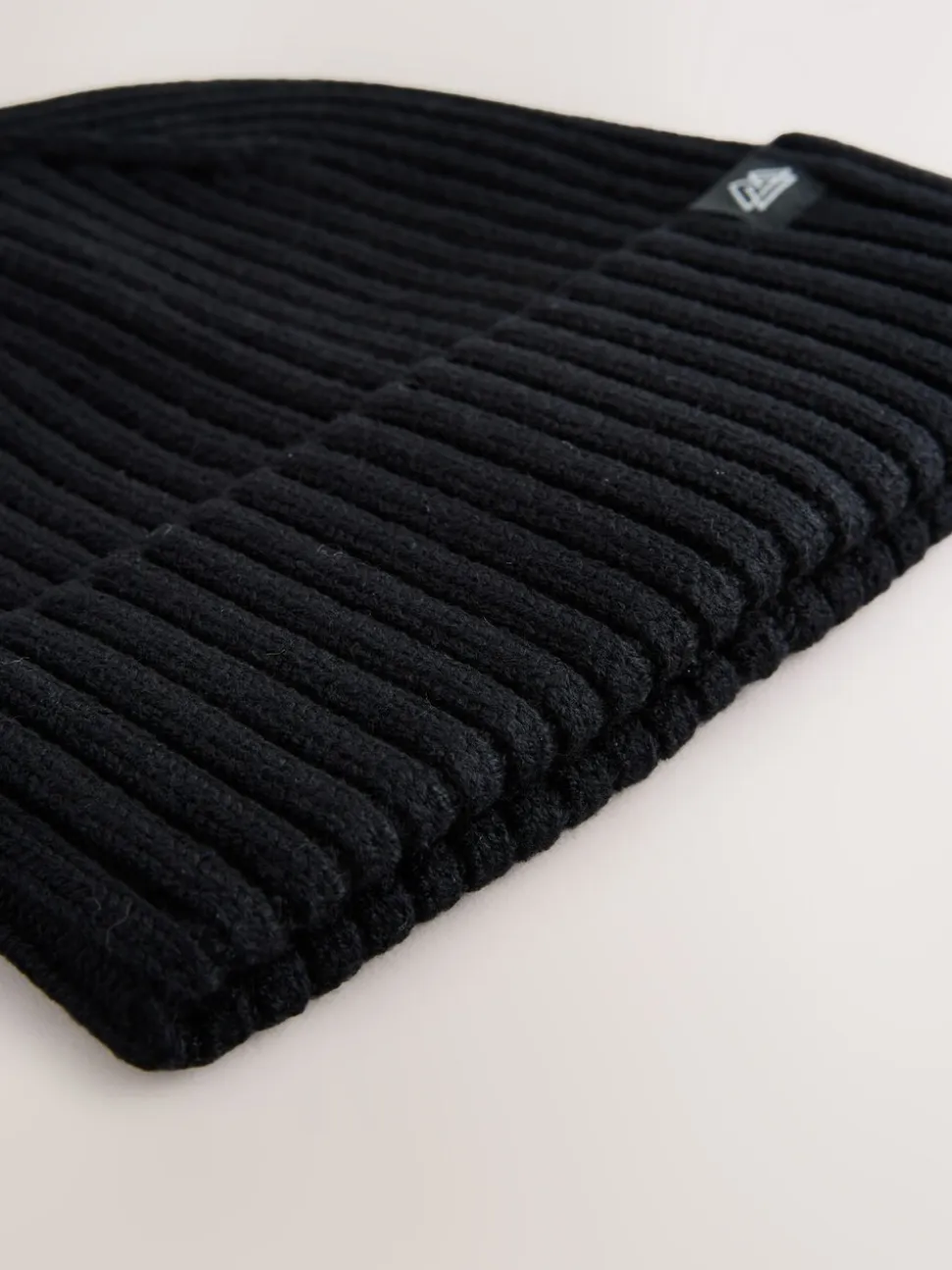 Marineblauw/zwart - Set van 3 gebreide beanie-mutsen (1-16jr)