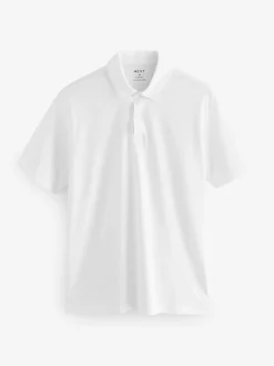 Marineblauw/zwart/grijs/wit/saliegroen - Slim Fit - Set van 5 jersey poloshirts met korte mouwen