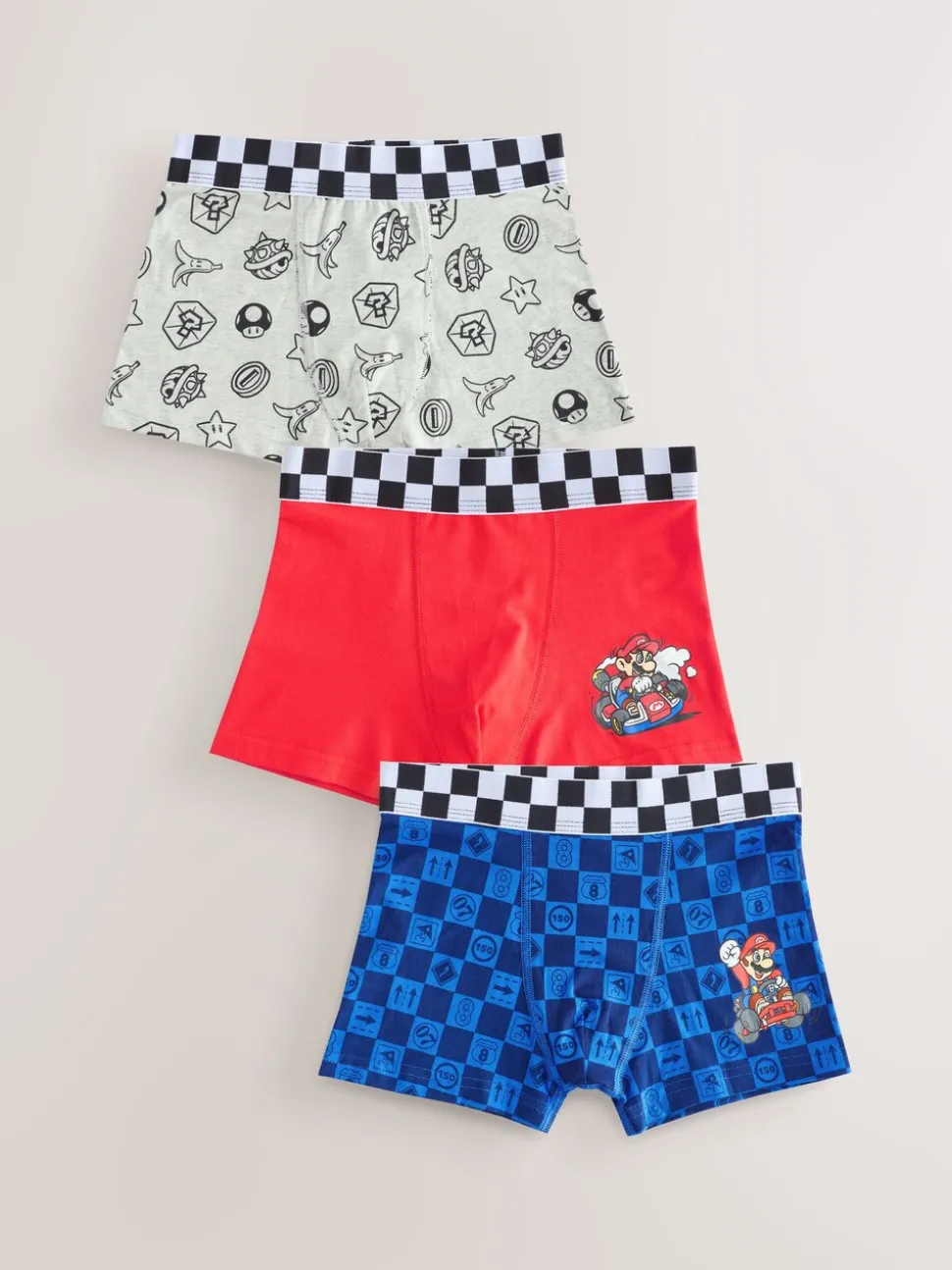 Mario - Verpakking van 3 trunks (3-14jr)