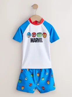 Marvel - Set van surfhemdje en zwembroek (3mnd -7jr)